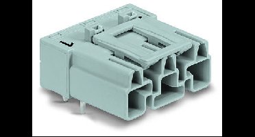 WAGO 770-833/011-000 Netstekker WINSTA MIDI Stekker, inbouw horizontaal Totaal aantal polen: 3 25 A Wit 100 stuk(s)