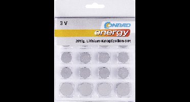 Conrad energy Knoopcelset 20 stuk(s)