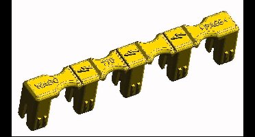 WAGO WAGO GmbH & Co. KG Geel 100 stuk(s)