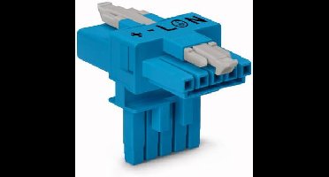 WAGO WAGO GmbH & Co. KG Net-T-splitter [Netstekker - Netbus, Netbus] Totaal aantal polen: 5 Zwart 25 stuk(s)