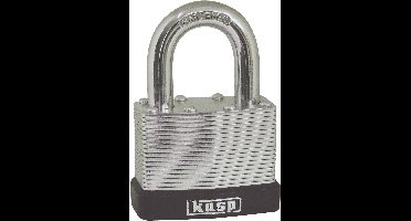 Kasp K13040A1 Hangslot 40 mm Gelijksluitend Zilver Sleutelslot