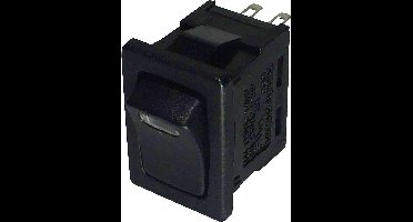 TRU COMPONENTS 1587518 Wipschakelaar TC-R13-66L-02 LED 12V/DC 250 V/AC 6 A 1x uit/aan Continu 1 stuk(s)