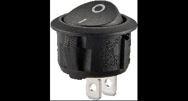 TRU COMPONENTS 1587630 Wipschakelaar TC-R13-208A-02 PRINT 0 / I 250 V/AC 10 A 1x uit/aan Continu 1 stuk(s)