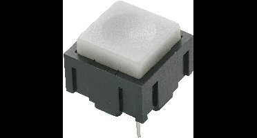 TRU COMPONENTS PBS-18B 701837 Druktoets 50 V DC/AC 0.025 A 1x uit/(aan) Moment 1 stuk(s)