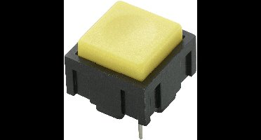 TRU COMPONENTS PBS-18B 701912 Druktoets 50 V DC/AC 0.025 A 1x uit/(aan) Moment 1 stuk(s)