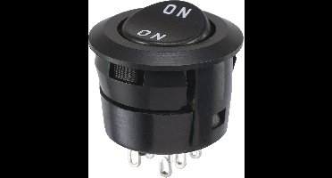 Miyama Wipschakelaar DS-059F-ON 250 V/AC 3 A 2x aan/aan Continu 1 stuk(s)