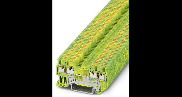 Phoenix Contact 3208333 Aardklem 3-etages 3.5 mm Snelaansluiting Groen, Geel 50 stuk(s)
