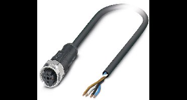Phoenix Contact 1548943 Sensor/actuator connector, geassembleerd M8 Aantal polen (sensoren): 4 Bus, recht 5.00 m 1 stuk(s)