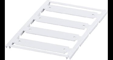 Phoenix Contact 0828706 UC-EMSP (50X15) Apparaatmarkering Montagemethode: Vastklemmen Markeringsvlak: 50 x 15 mm Wit Aantal markeringen: 40 10 stuk(s)