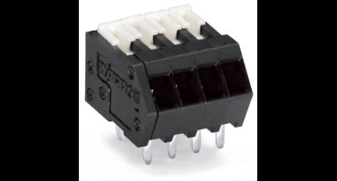 WAGO 218-502/000-604 Veerkrachtklemblok 0.50 mm² Aantal polen 2 Zwart 1000 stuk(s)