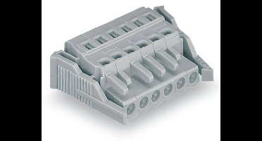 WAGO 231-106/037-000 Female behuizing (kabel) 231 Totaal aantal polen: 6 Rastermaat: 5 mm Inhoud: 50 stuk(s)