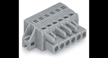 WAGO 231-109/031-000 Female behuizing (kabel) 231 Totaal aantal polen: 9 Rastermaat: 5 mm Inhoud: 25 stuk(s)