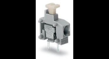 WAGO 235-743/331-000 Veerkrachtklemblok 0.75 mm² Aantal polen 1 Lichtgrijs 800 stuk(s)