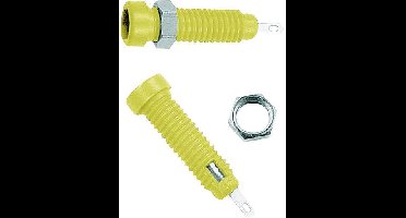 Stäubli LB2-IF Laboratoriumbus Bus, inbouw verticaal Stift-Ø: 2 mm Geel 1 stuk(s)