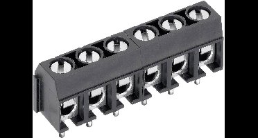 PTR Hartmann 50500050121G Klemschroefblok 1.50 mm² Aantal polen 5 Grijs 1 stuk(s)