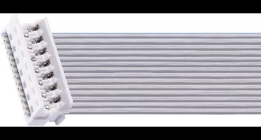 Lumberg MICA 04 Female header Totaal aantal polen 4 Aantal rijen 1 1 stuk(s)