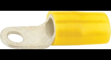 Vogt Verbindungstechnik 3596A Ringkabelschoen Dwarsdoorsnede (max.)=0.50 mm² Schachtdiameter=3.2 mm Deels geïsoleerd Geel 1 stuk(s)