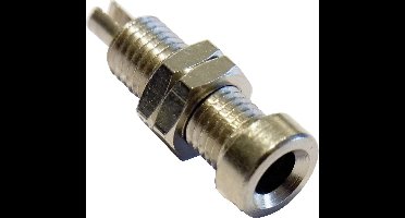 Schnepp BU 4000 Laboratoriumbus Bus, inbouw verticaal Stift-Ø: 4 mm Zilver 1 stuk(s)