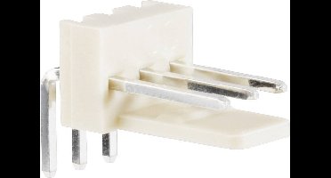 BKL Electronic 072627 Male header (standaard) Totaal aantal polen: 2 Rastermaat: 2.54 mm Inhoud: 1 stuk(s)