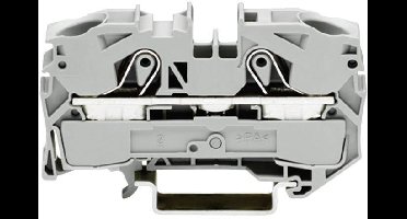 WAGO 2016-1207 Aardklem 12 mm Spanveer Toewijzing: Terre Groen, Geel 1 stuk(s)