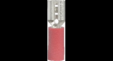 Vogt Verbindungstechnik 3901S Platte stekker (female) Insteekbreedte: 4.8 mm Insteekdikte: 0.5 mm 180 ° Deels geïsoleerd Rood 1 stuk(s)