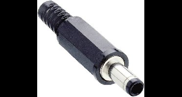 Lumberg 1636 02 Laagspannings-connector Stekker, recht 4 mm 1.7 mm 1 stuk(s)