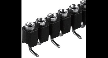 Fischer Elektronik Female header (precisie) Aantal rijen: 1 Aantal polen per rij: 20 MK 23 SMD/ 20 1 stuk(s)