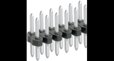 Fischer Elektronik Male header (standaard) Aantal rijen: 2 Aantal polen per rij: 50 SLY 2/104/100/Z 1 stuk(s)