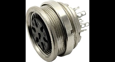 Amphenol T 3403 000 Ronde connector Bus, inbouw Totaal aantal polen: 6 Serie (ronde connectoren): C091 1 stuk(s)