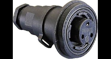 Bulgin PX0737/S Ronde connector Koppeling, recht Totaal aantal polen: 2 Serie (ronde connectoren): PX 1 stuk(s)