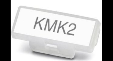 Phoenix Contact 1005266 KMK 2 Kabelmarkeringdrager Montagemethode: Kabelbinder Markeringsvlak: 29 x 8 mm Transparant 1 stuk(s)