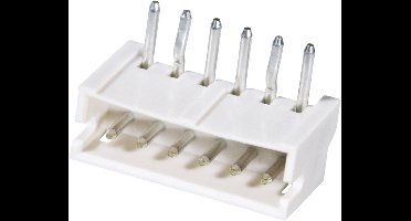 JST S5B-ZR (LF)(SN) Male header, inbouw (precisie) ZH Totaal aantal polen: 5 Rastermaat: 1.50 mm Inhoud: 1 stuk(s)