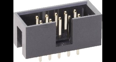 BKL Electronic 10120564 Male connector Zonder uitwerphendel Rastermaat: 2.54 mm Totaal aantal polen: 34 Aantal rijen: 2 1 stuk(s)