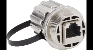 Conec 17-10011 Sensor/actuator inbouwconnector Aantal polen (sensoren): 8P8C Koppeling, inbouw 1 stuk(s)