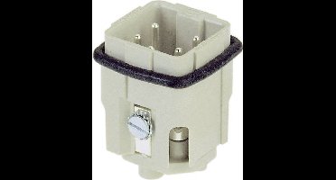 HARTING 09200042611 Pin-inzetstuk Han® A 4 + PE Schroeven 1 stuk(s)