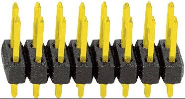 BKL Electronic Male header (standaard) Aantal rijen: 2 Aantal polen per rij: 10 10120168 1 stuk(s)
