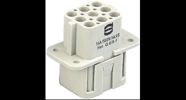 HARTING 09120173101 Businzetstuk Han® Q 17 + PE Crimpen 1 stuk(s)