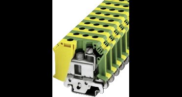 Phoenix Contact 0443065 Installatieklem voor aardleider 15 mm Schroeven Groen, Geel 1 stuk(s)