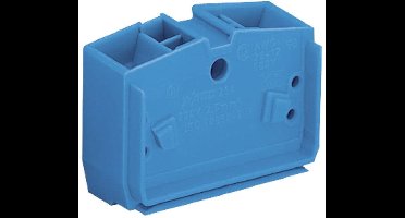 WAGO 264-354 Aderklem 10 mm Spanveer Toewijzing: N Blauw 1 stuk(s)