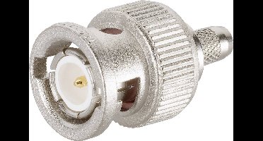 Telegärtner 100027459 100027459 BNC-connector Stekker, recht 50 Ω 1 stuk(s)