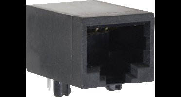 BEL Stewart Connectors 1414-4000-01 Modulaire inbouwbus zonder flens Bus, haaks Aantal polen: 8 1 stuk(s)