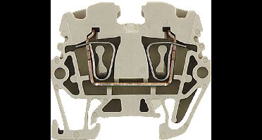 Weidmüller 1720920000-1 Doorgangsklem 5.10 mm Spanveer Beige 1 stuk(s)