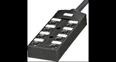 Phoenix Contact SACB-8/16- 5,0PUR OD 1457364 Passieve sensor/actorbox M12-verdeler met metalen schroefdraad 1 stuk(s)