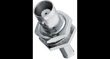 Amphenol B6421A1-NT3G-1-50 B6421A1-NT3G-1-50 BNC-connector Bus, inbouw verticaal 50 Ω 1 stuk(s)