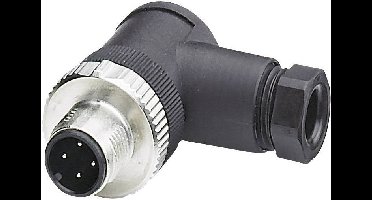 Phoenix Contact 1681101 Sensor/actuator connector, niet geassembleerd M12 Aantal polen (sensoren): 4 Stekker, haaks 1 stuk(s)