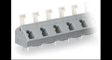 WAGO 256-624 Veerkrachtklemblok 2.50 mm² Aantal polen 24 Grijs 20 stuk(s)