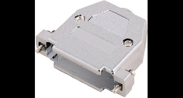 MH Connectors 2360-0105-03 2360-0105-03 D-sub behuizing Aantal polen: 25 Kunststof, gemetalliseerd 180 ° Zilver 1 stuk(s)