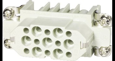 HARTING 09210153101 Businzetstuk Han® D 15 + PE Crimpen 1 stuk(s)