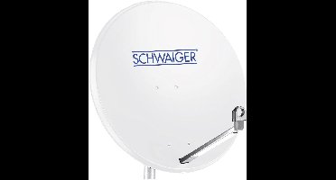 Schwaiger SPI998.0 Satellietschotel 75 cm Reflectormateriaal: Aluminium Lichtgrijs