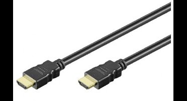 Manhattan 323222-CG HDMI-kabel HDMI Aansluitkabel HDMI-A-stekker, HDMI-A-stekker 3.00 m Zwart 4K UHD, Audio Return Channel (ARC)